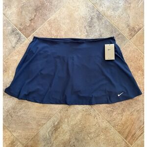 Women's Nike Dri-Fit 16" Standard Fit Navy Golf Skort Size XXL NWT